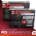 Maleta de Ferramentas PCI 218 peças PCI-2D18R