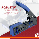 Alicate Conector Passagem Rj45/rj11/rj12/cat5/cat6/cat7 PCI