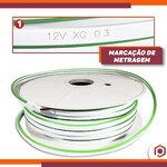 Mangueira de led rolo 50 metros verde 12v PCI Leds