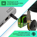 Cabo HDMI 15 metros PCI-HDMI-15M